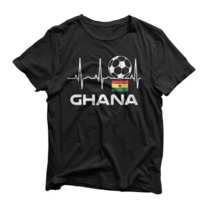 Ghana Soccer Jersey Shirt Men Women - Best Football Gift Tee T-Shirt