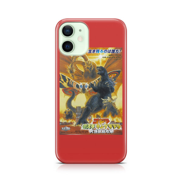 Godzilla GMK Japanese Design Phone Case