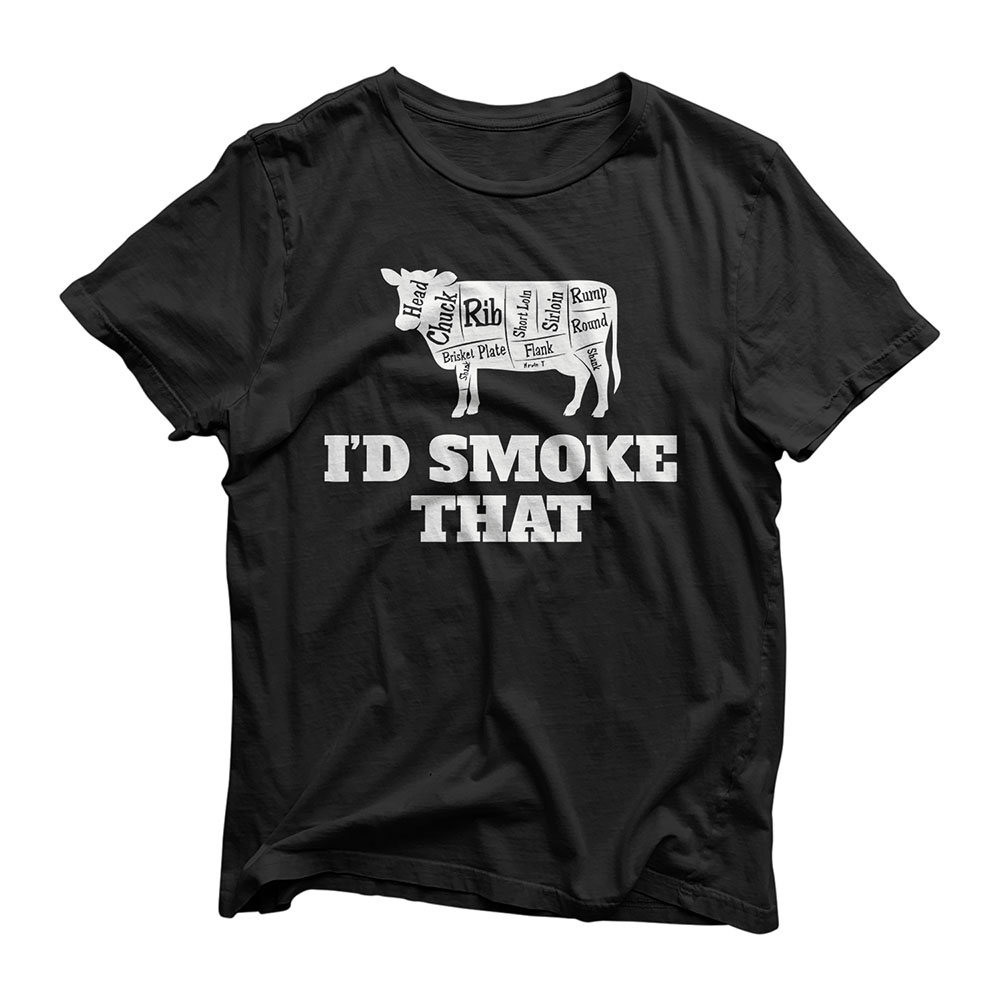Grill Chef Master King I'd Smoke That T-Shirt T-Shirt