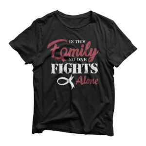 Head and Neck Cancer Awareness Fight Cancer Ribbon T-Shirt