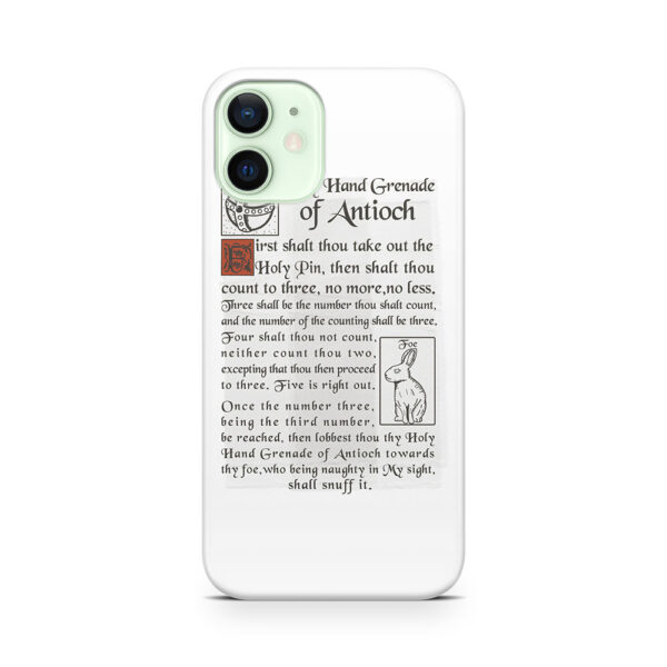 Holy Hand Grenade Script Phone Case