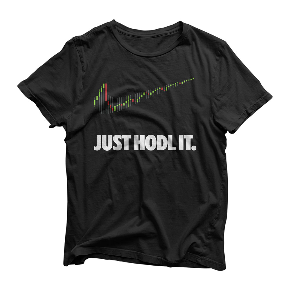 Just Hodl It - Hold Bitcoin Ethereum Premium T-Shirt