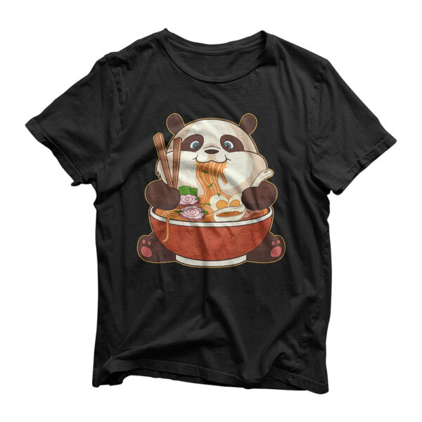 Kawaii Cute Anime Panda Otaku Japanese Ramen Noodles Gift T-Shirt
