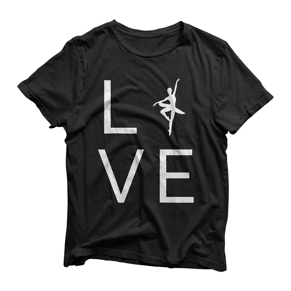 Love Ballet for Ballerina Dancer Lover Dance Gift T-Shirt