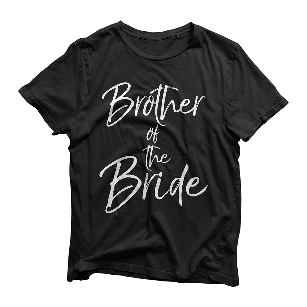 Matching Bridal Party Gifts for Family Brother of the Bride T-Shirt