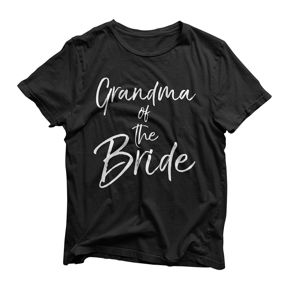 Matching Bridal Party Gifts for Family Grandma of the Bride T-Shirt