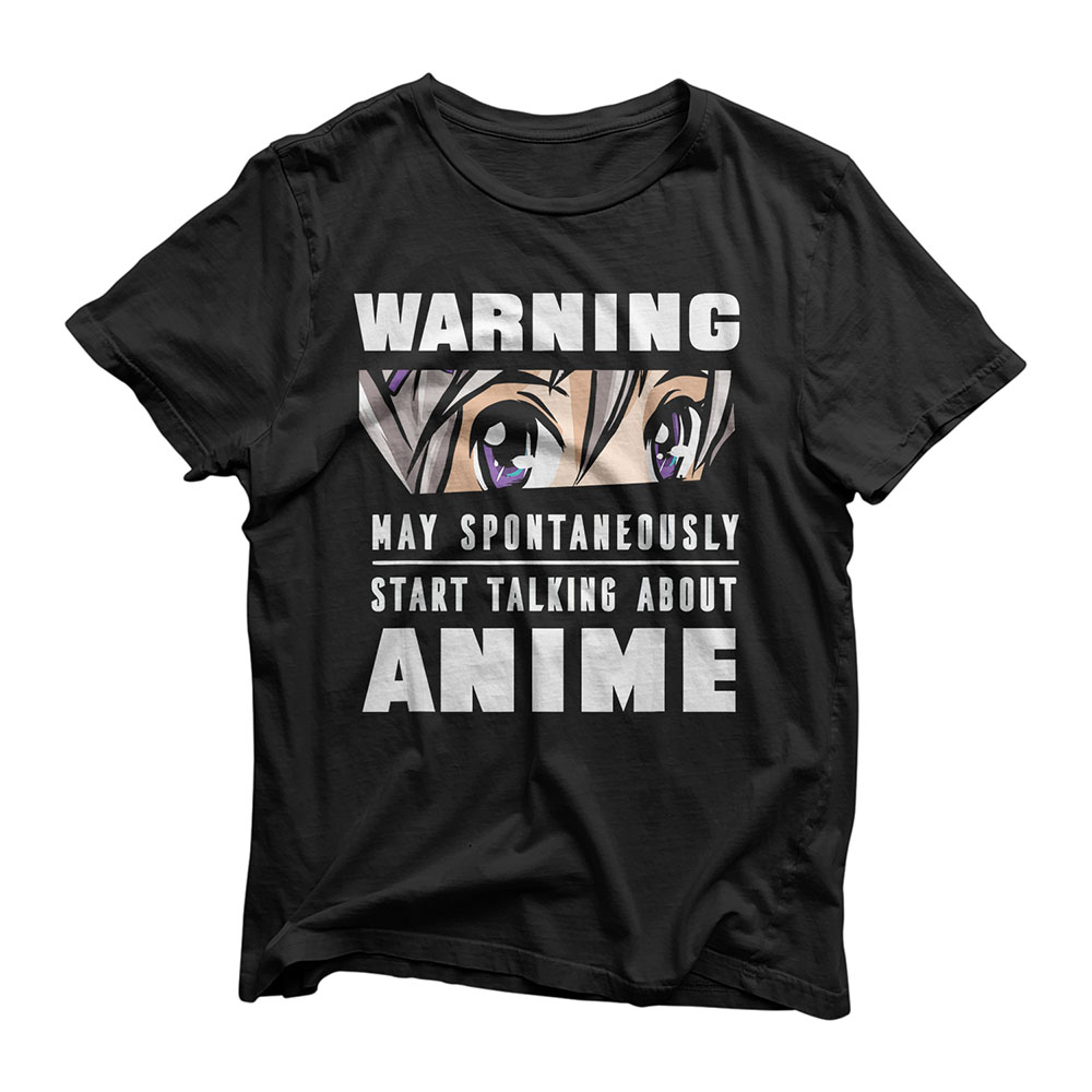 May Spontaneously Talk About Anime l Funny Anime Lover Gift T-Shirt