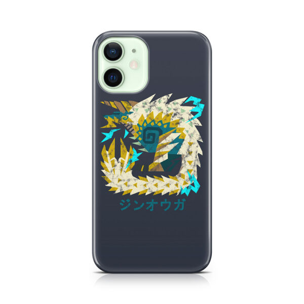 Monster Hunter World Iceborne Zinogre Kanji Phone Case