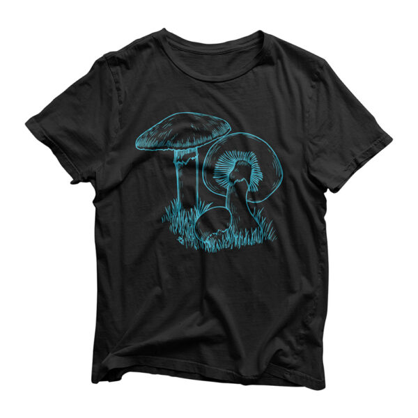 Mushroom Mycology Toadstool Botanical Botany Spore Science T-Shirt