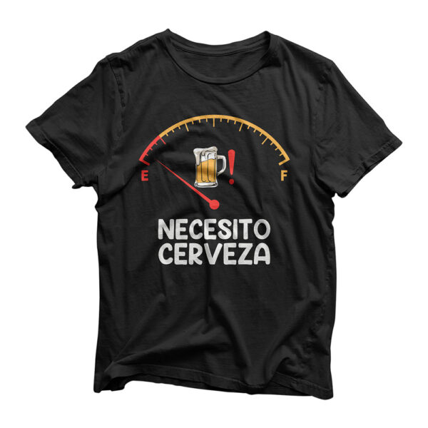 Necesito Cerveza, Funny Spanish quote i need beer T-Shirt