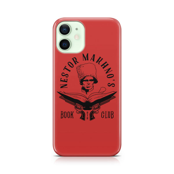 Nestor Makhno's Book Club - Black Version Phone Case