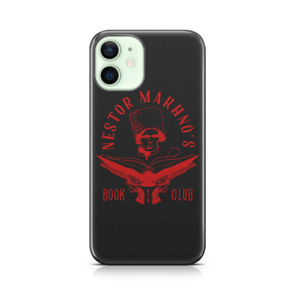 Nestor Makhno's Book Club - Red Version Phone Case