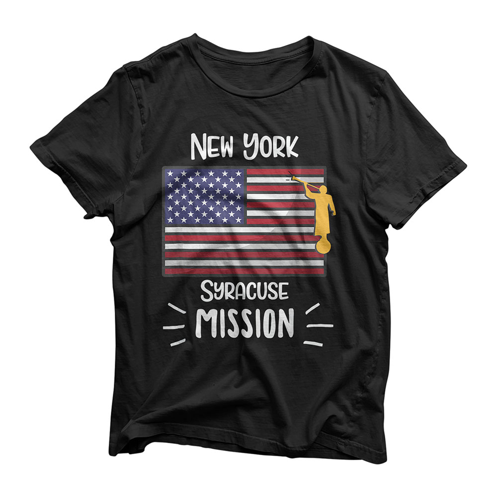 New York Syracuse Mormon LDS Mission Missionary Gift T-Shirt