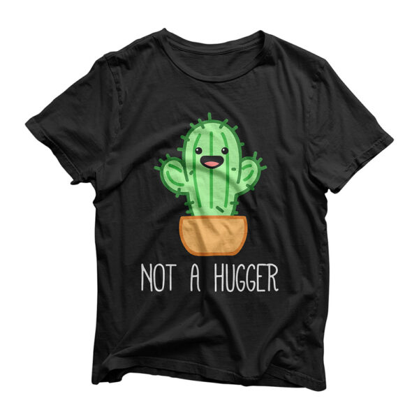 Not a Hugger Cactus | Cute Kawaii Do Not Hug Meme T-Shirt