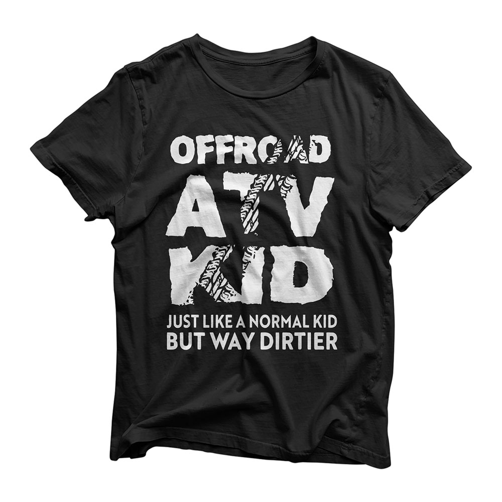 Off-Road ATV Kid Funny Quad 4-Wheeler Riding Boys T-Shirt