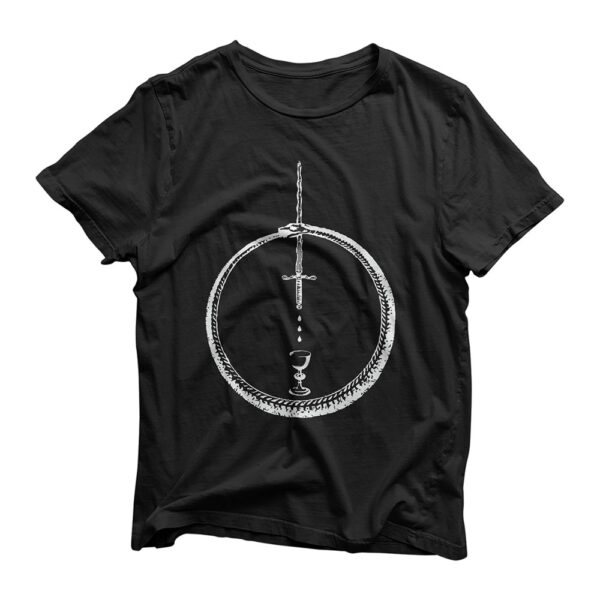 OUROBOROS - Alchemy Symbol - Occult Sacred Geometry T-Shirt