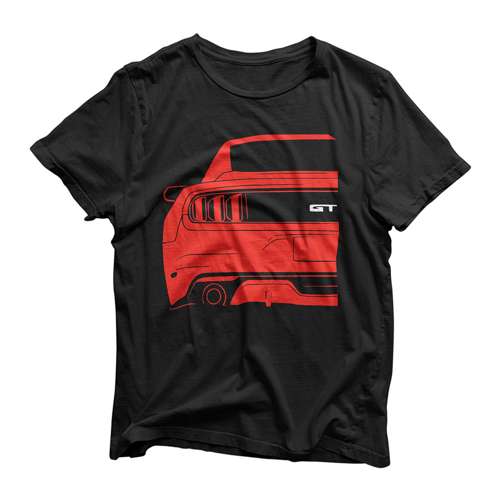 Patriotic American V8 Pony Muscle Race Car USA Tuning Gift T-Shirt