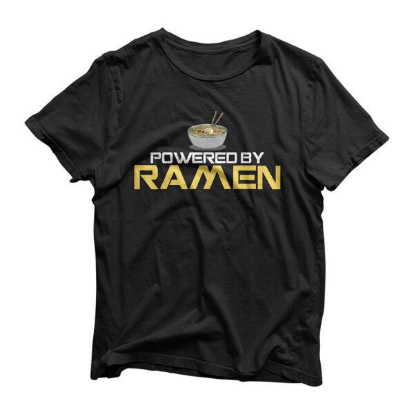 Powered By Ramen Japanese Anime Noodles T-Shirt