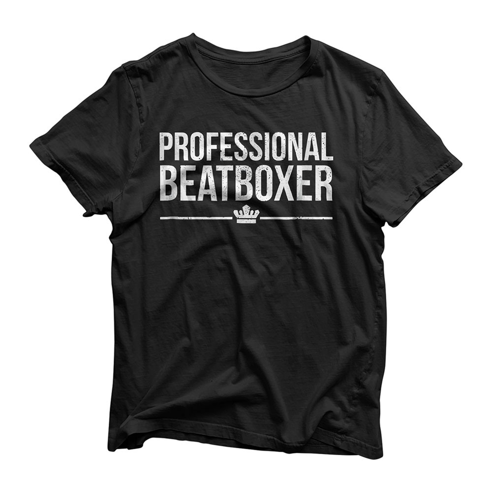 Professional beatboxer funny beatboxing contest t-shirt