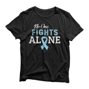 Prostate Cancer Awareness Fight Cancer Ribbon T-Shirt