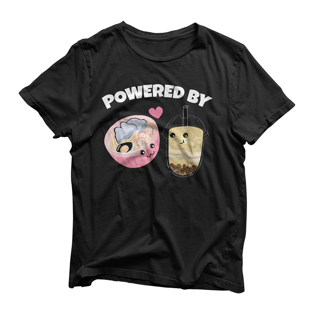 Ramen I Bubble Tea I Boba I Japanese Noodles Anime Gift T-Shirt