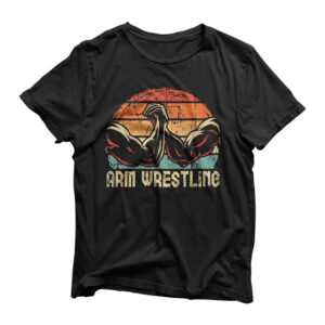 retro Arm Wrestling T-Shirt