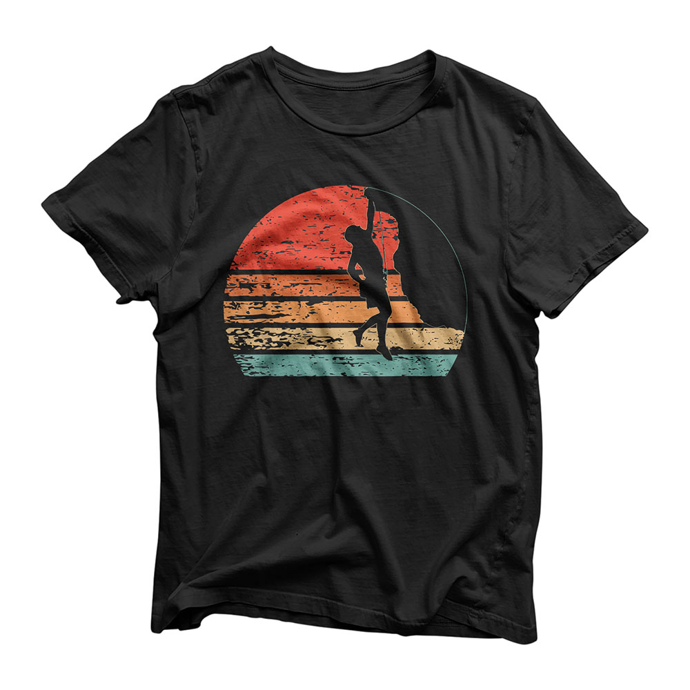 Retro Rock Climbing Vintage Climber T-Shirt