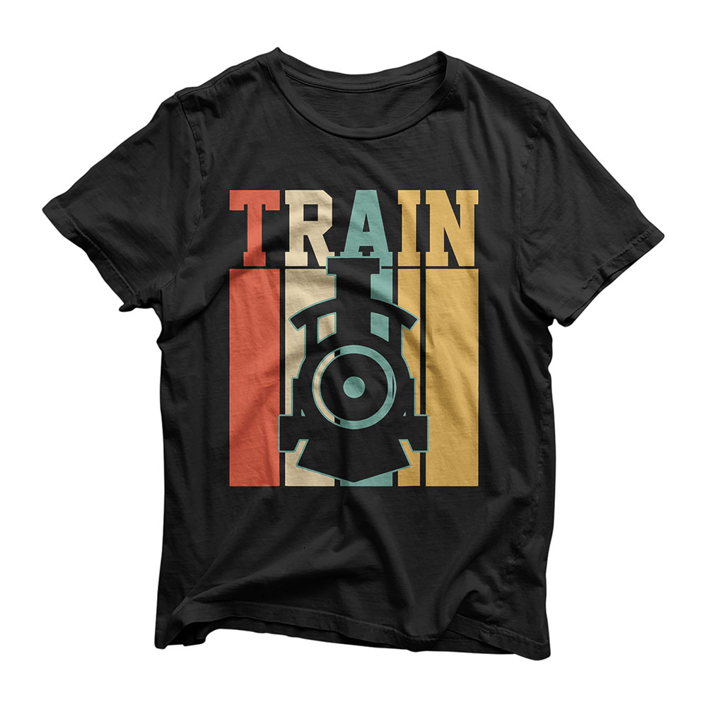 Retro Trains Lover Gift Model Addicted T-Shirt