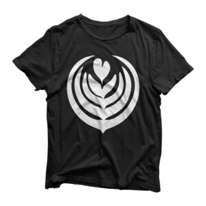 Rosetta Barista Latte Art Flower Coffee Lovers T-Shirt