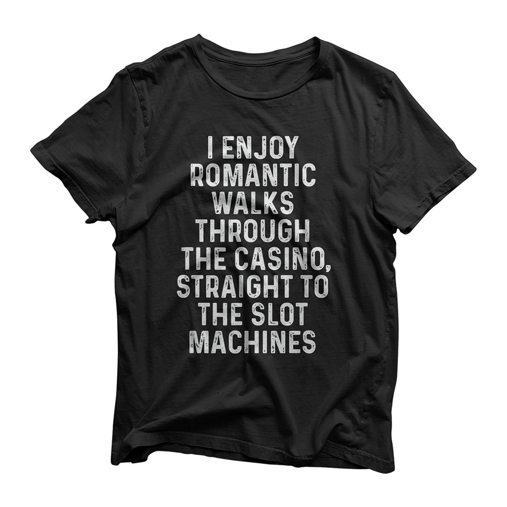 Slot Machine Gifts For Women Funny Gambling Casino Vegas T-Shirt