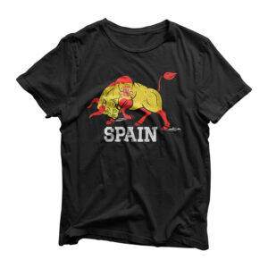 Spanish Flag print Bullfighting design Spain gift graphic T-Shirt