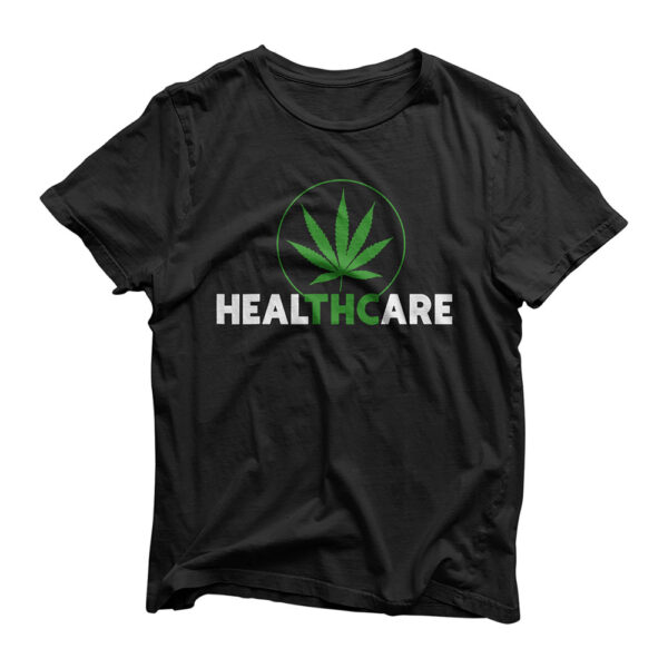 THC Healthcare Marijuana Weed 420 Pothead Humor Sweatshirt T-Shirt