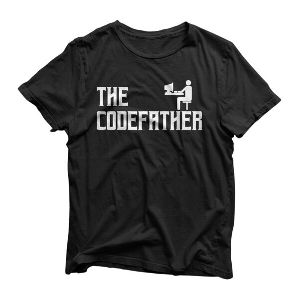 The Codefather Coding Coder Developer Computer Nerd Gift T-Shirt
