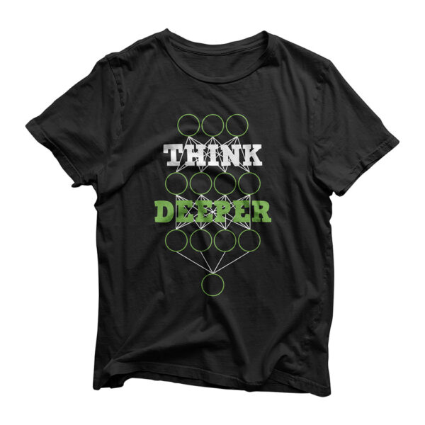 Think Deep - artificial intelligence neural network learning T-Shirt