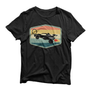 Vintage Rocket Soccer Retro Badge Graphic T-Shirt