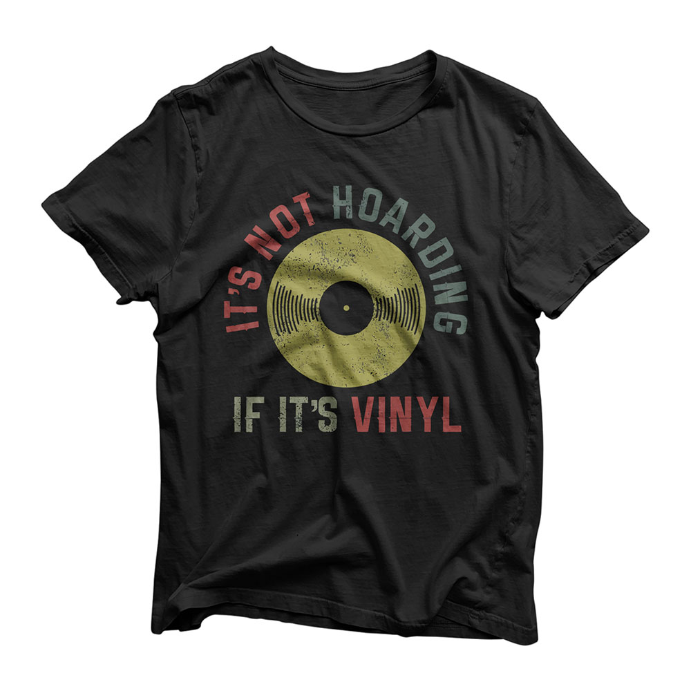 Vinyl Record - Funny Vintage Retro DJ Gift T-Shirt