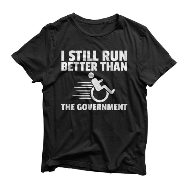 Wheelchair Disability Gift Funny Handicap T-Shirt