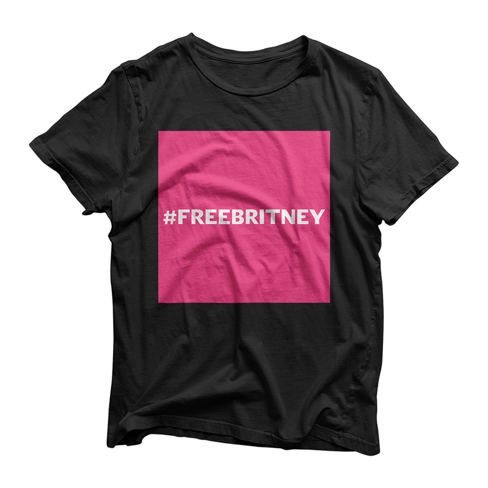 Womens Hashtag Free Britney T-Shirt