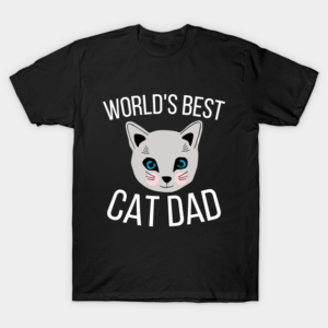 Worlds Best Cat Dad T-Shirt