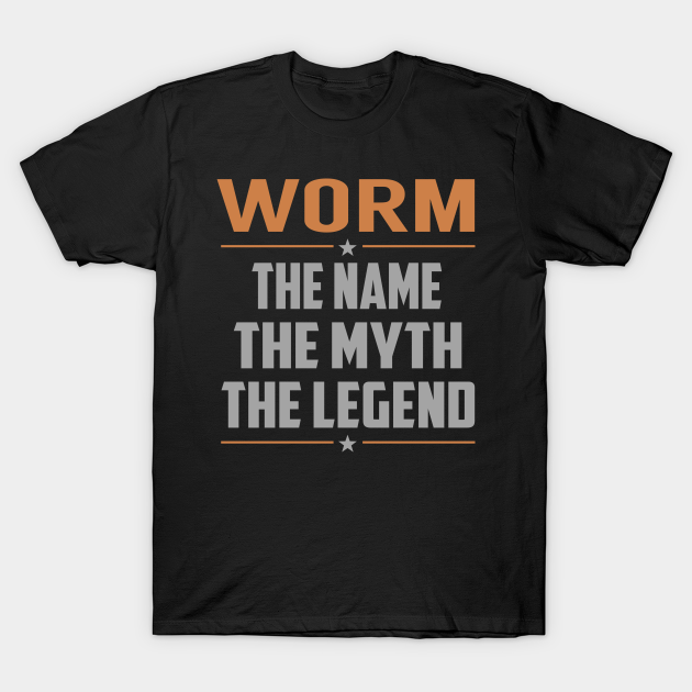 WORM The Name The Myth The Legend T-Shirt
