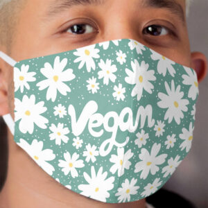 100 vegan Cloth Face Mask