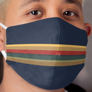 13th Doctor Rainbow Top (Cosplay and Cloth Face Mask) Cloth Face Mask