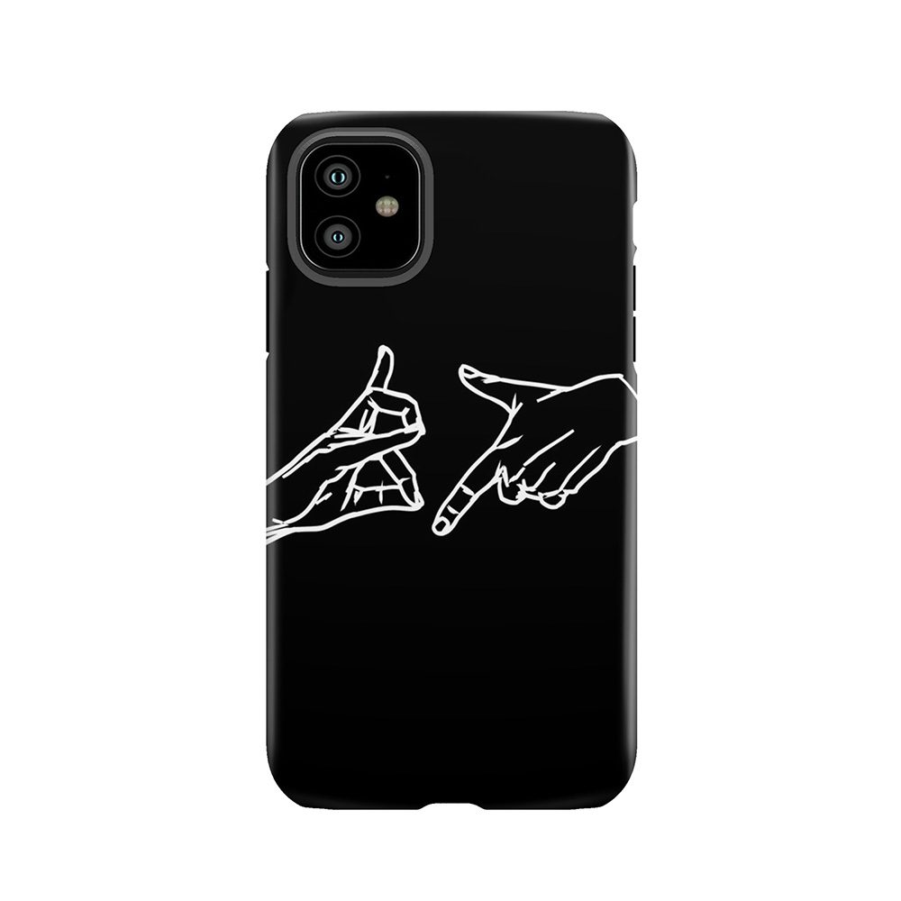 187 Hand Signs Hip-Hop Rap German Rap Tough Phone Case