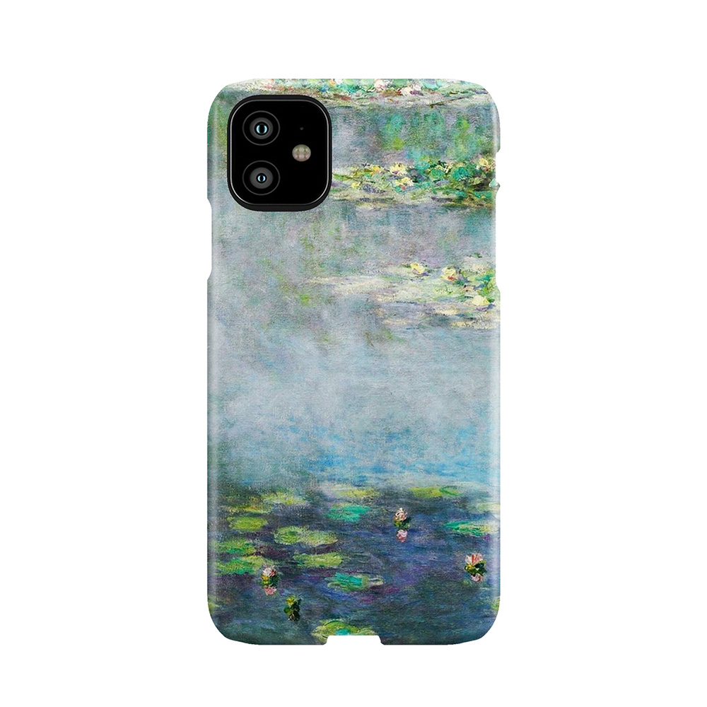 1906 Water Lilies Oil On Canvas. Famous Vintage Fine Art By Claude Monet. Phone Case