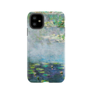 1906 Water Lilies Oil On Canvas. Famous Vintage Fine Art By Claude Monet. Tough Phone Case