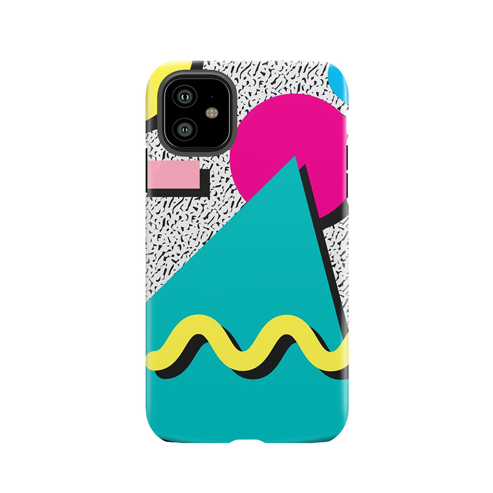 1980S Abstract Pattern Tough Phone Case