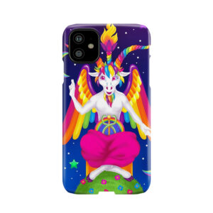 1997 Neon Rainbow Baphomet Phone Case