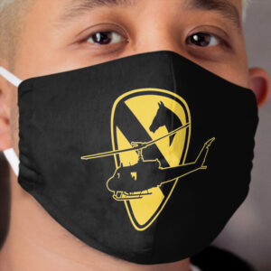 1st Cavalry Division / The First Team Cloth Face Mask
