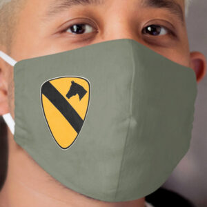 1st Cavalry Cloth Face Mask