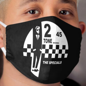 2 Tone Records - The Specials Ska Label Logo , Cloth Face Mask